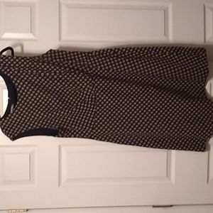 Roz & Ali a line polka dot dress